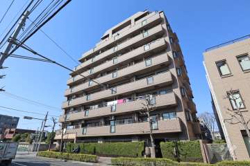 ライオンズシティ竹の塚の外観（南東側から）