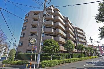 ライオンズシティ竹の塚の外観（北西側から）