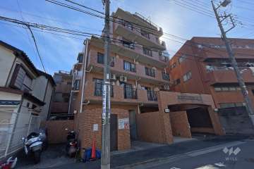 ライオンズマンション竹の塚第5の外観（北東側から）