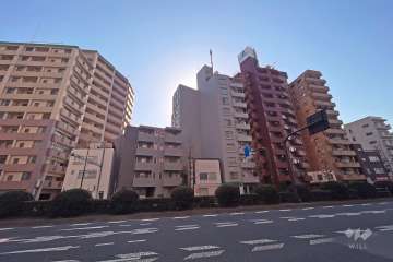 SSKグリーンパーク千住四丁目の外観（北西側から）