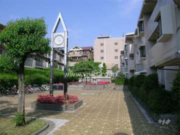敷地内の広場
