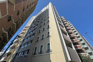 ランドシティ北千住の外観（南東側から）