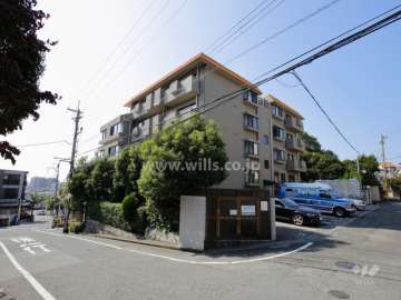 ユーロハイツ池田城山の外観（北東側から）