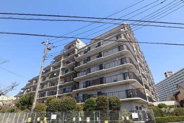 五反野第3スカイハイツの外観（南西側から）