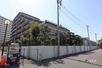 五反野第3スカイハイツの外観（北東側から）