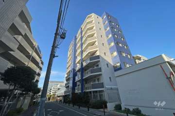エルフィーノ亀有の外観（南西側から）