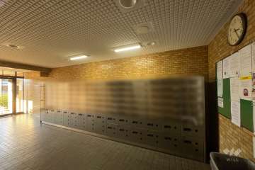 共用ポストと宅配ボックス