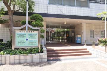 1階には公共施設などがあります。