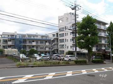 ラポール池田緑ヶ丘の外観（北東側から）
