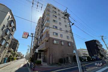 エクセレントシティ北綾瀬の外観（北東側から）
