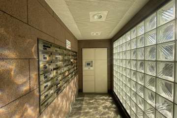 共用ポストと宅配ボックス