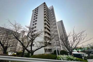 ボナハイツ中川の外観（北東側から）