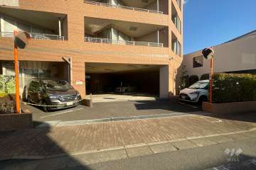 駐車場の出入り口