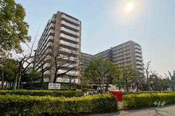 ライオンズプラザ北綾瀬の外観（北側から）