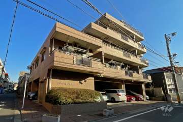 グリーンパーク西新井の外観（北西側から）