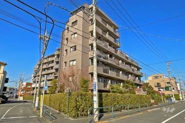 サンリット西新井の外観（南西側から）