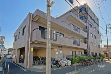 サンリット西新井の外観（北西側から）