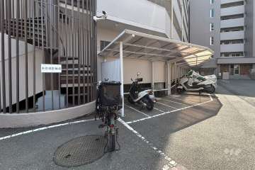 来客用駐輪場