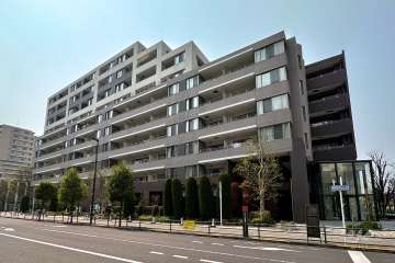 レコシティグランデの外観（北東側から）