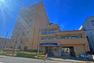 ダイアパレス西新井大師の外観（北東側から）