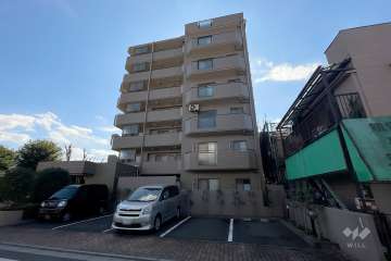 コスモ亀有パークサイドの外観（北側から）