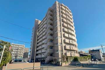 エンゼルハイム鹿浜第6の外観（北西側から）