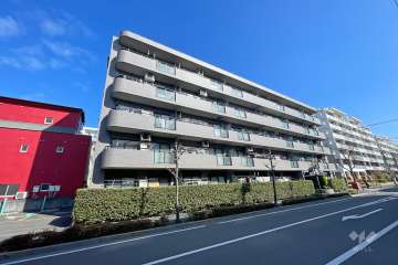 グリーンキャピタル西新井の外観（南西側から）