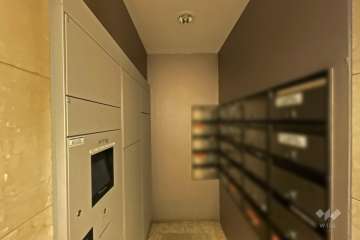 共用ポストと宅配ボックス