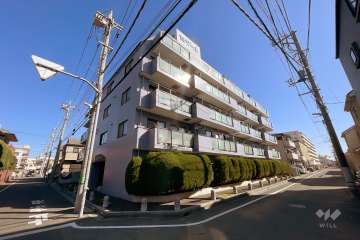 セザール第三竹ノ塚の外観（南西側から）