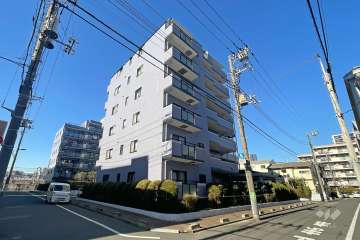 セザール第二北千住の外観（南東側から）