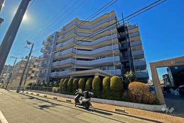 セザール第二北千住の外観（北東側から）