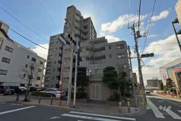 エンゼルハイム竹の塚第3の外観（北側から）