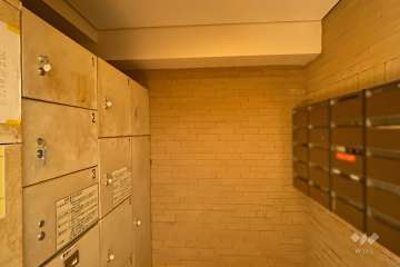 共用ポストと宅配ボックス