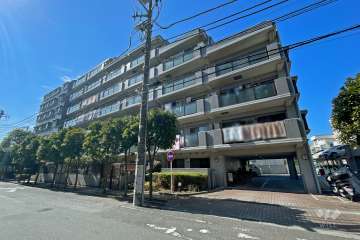 エンゼルハイム竹の塚第5の外観（北東側から）