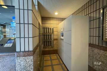 共用ポストと宅配ボックス