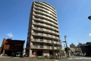 モリス千住曙町の外観（南西側から）　