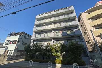 セザール梅島の外観（南東側から）