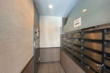 共用ポストと宅配ボックス