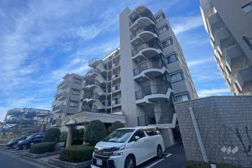 モナーク足立高野町の外観（北西側から）