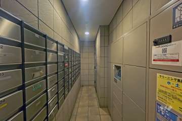 共用ポストと宅配ボックス