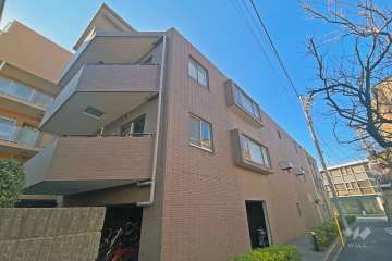 クレアトール北千住の外観（北西側から）