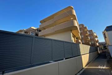 レクセルマンション五反野ビバーチェの外観（北西側から）