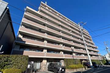 レーベンハイムヴィータカリテの外観（南西側から）