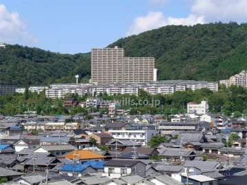 コスモフォレスタ箕面の遠景