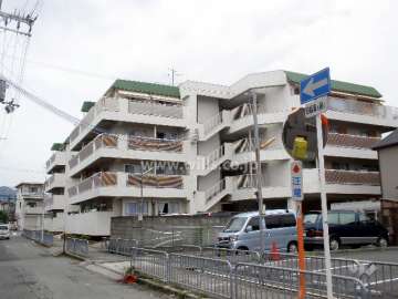 フルーレ石橋の外観（南西側から）