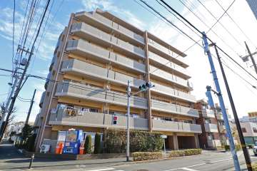 サンクレイドル綾瀬東の外観（北西側から）