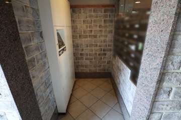 共用ポストと宅配ボックス