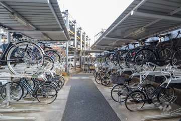 駐輪場（屋根付き）