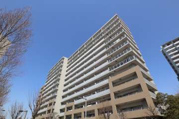 グランスイートハートアイランドの外観（南東側から）