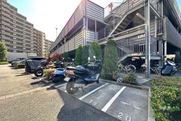 バイク置場